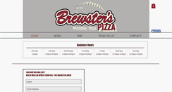 Desktop Screenshot of brewsterspizza.com